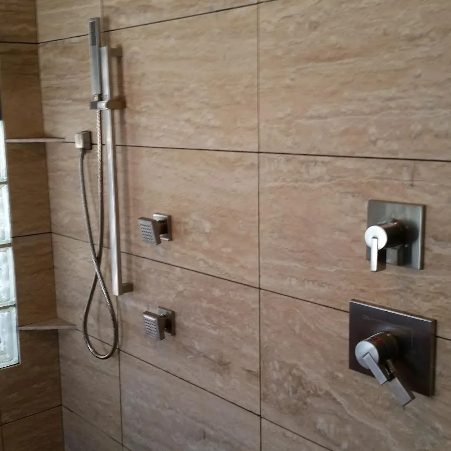 Shower fixture installation for Water Heater Replacement in White Lake